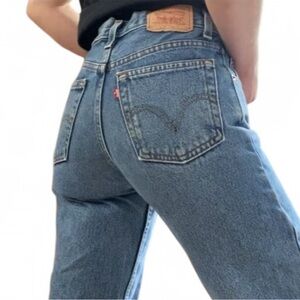 Levi’s 550 Vintage High Rise Straight Leg Jeans Size 26x29